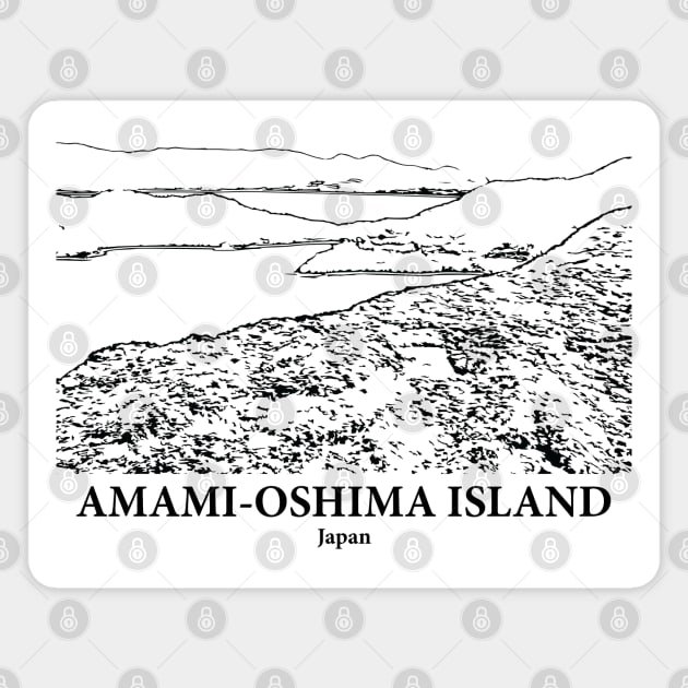 Amami-Oshima Island - Japan Magnet by Lakeric